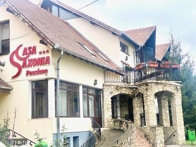 Pensiunea Casa Saxonia Risnov Bagian luar foto
